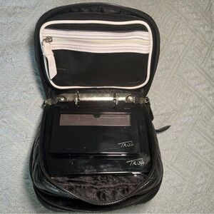 Trish McEvoy Petite Deluxe Makeup Planner Organizer Bag Preowned